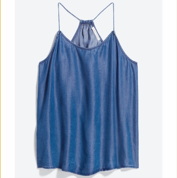 EUC Chambray Tank Top - Picture 1 of 4